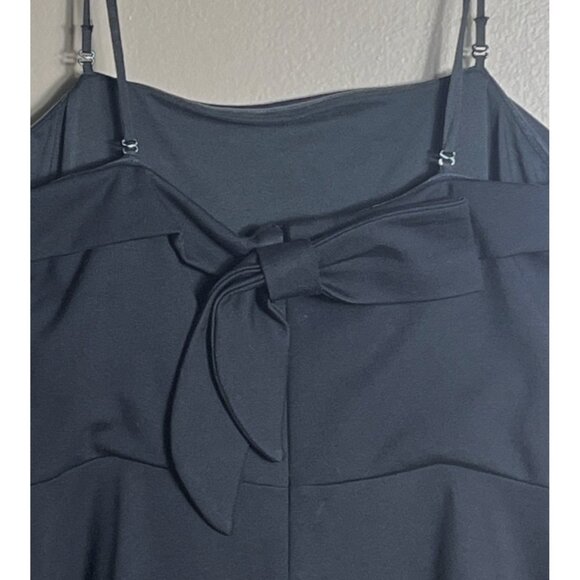 Banana Republic Dress Strap(less) Basic LBD Midi Ponte POCKETS Versatile Women 4 - Picture 2 of 12